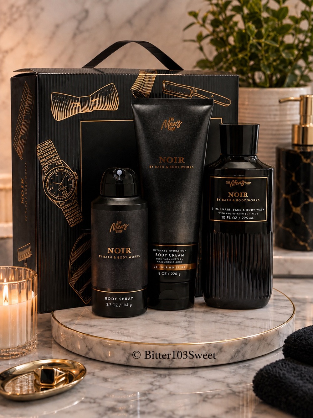 Bath & Body Works Noir Men’s 3 Pc Gift Set